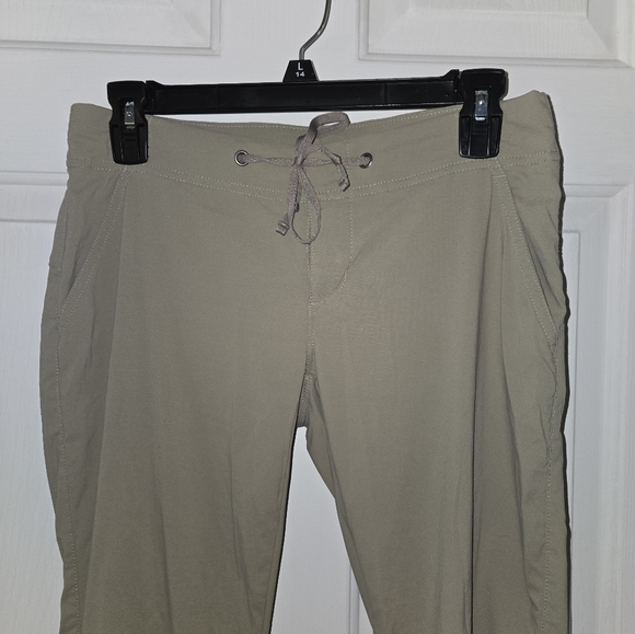 Columbia Flare Khaki Tan Hiking Athletic Pants Size 2 - Picture 2 of 11